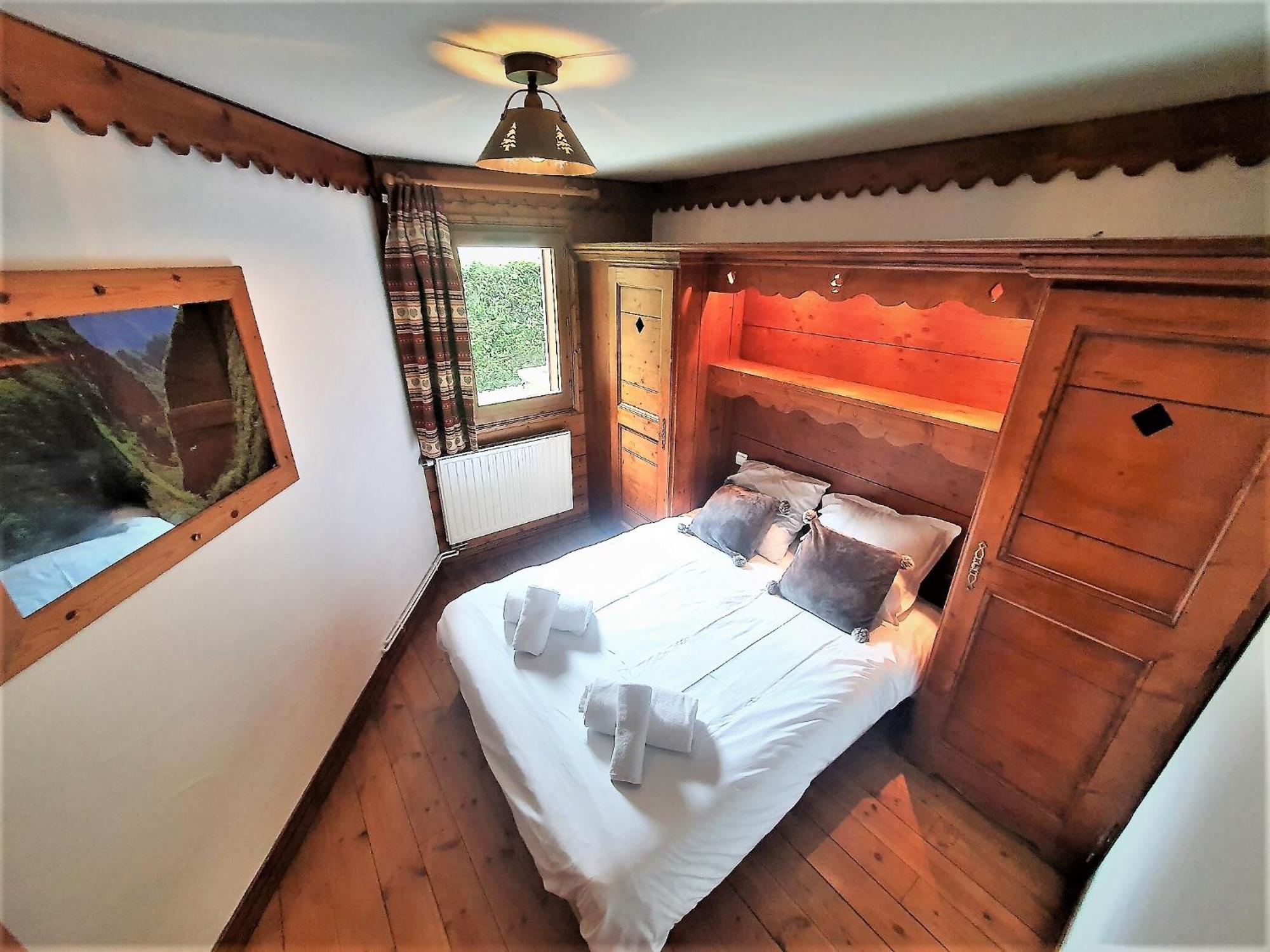 La Ginabelle Vue Montblanc 4 Personnes Apartman Chamonix Szoba fotó